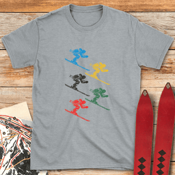 Spectrum Tuck T Shirt Gift For Skier