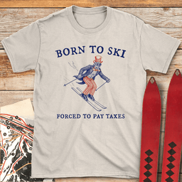Ski Tax T Shirt Gift For Skier