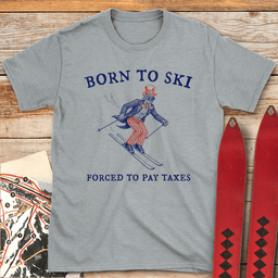 Ski Tax T Shirt Gift For Skier