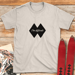 Still Difficult T Shirt Gift For Skier