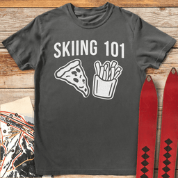 Skiing 101 T Shirt Gift For Skier
