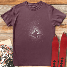 Spotlight Lift T Shirt Gift For Skier