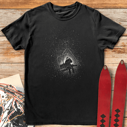 Spotlight Lift T Shirt Gift For Skier
