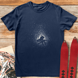 Spotlight Lift T Shirt Gift For Skier