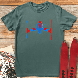 Two Tone Daffy T Shirt Gift For Skier
