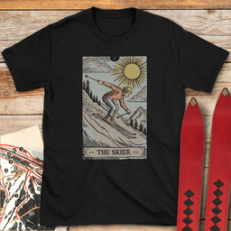 The Skier T Shirt Gift For Skier