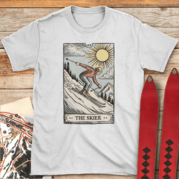 The Skier T Shirt Gift For Skier