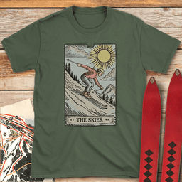 The Skier T Shirt Gift For Skier