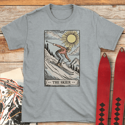 The Skier T Shirt Gift For Skier