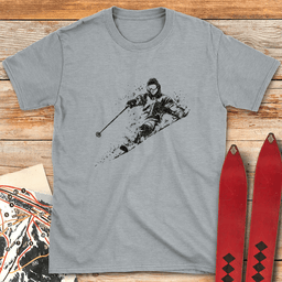 Waist Deep Ski Day T Shirt Gift For Skier