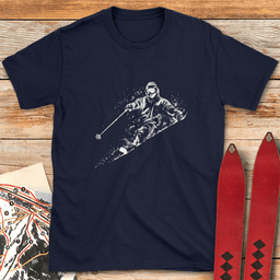 Waist Deep Ski Day T Shirt Gift For Skier