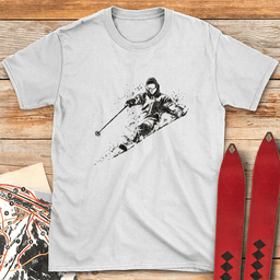 Waist Deep Ski Day T Shirt Gift For Skier