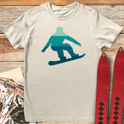 Sunset Snowboard T Shirt Gift For Snowboarder