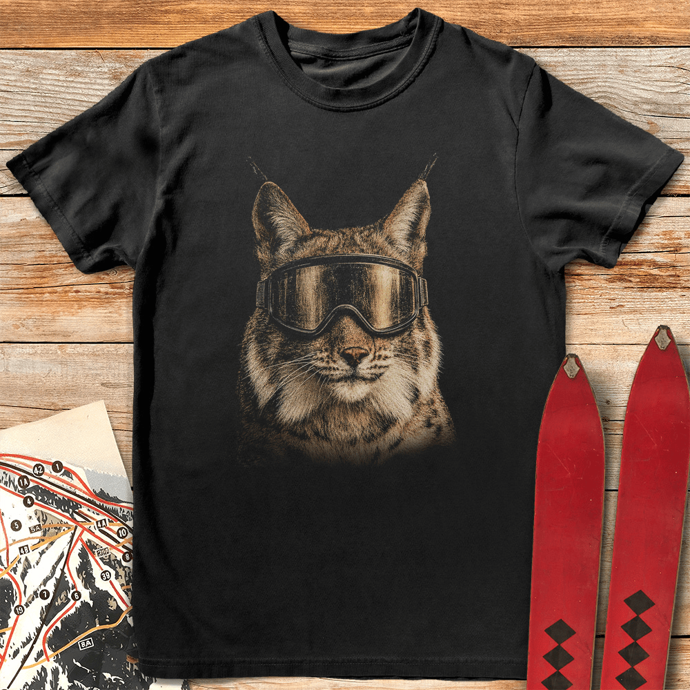 The Lynx T Shirt Gift For Skier