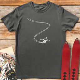Sweet Line Ski T Shirt Gift For Skier