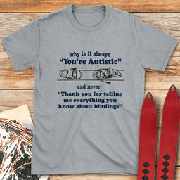 Thank You Sir T Shirt Gift For Skier