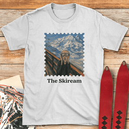 The Skiream T Shirt Gift For Skier