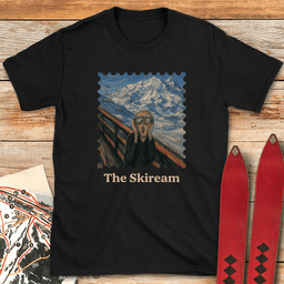 The Skiream T Shirt Gift For Skier
