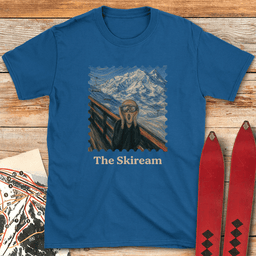 The Skiream T Shirt Gift For Skier