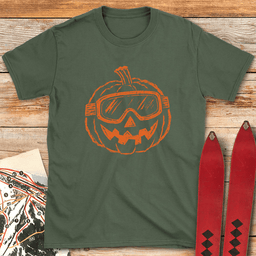 Trick Or Treat T Shirt Gift For Skier
