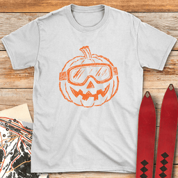 Trick Or Treat T Shirt Gift For Skier
