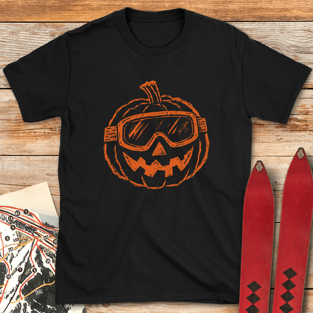 Trick Or Treat T Shirt Gift For Skier