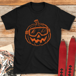 Trick Or Treat T Shirt Gift For Skier
