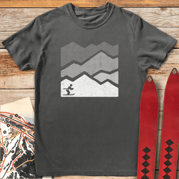 Tuckin Hills T Shirt Gift For Skier