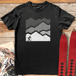 Tuckin Hills T Shirt Gift For Skier
