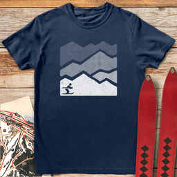 Tuckin Hills T Shirt Gift For Skier