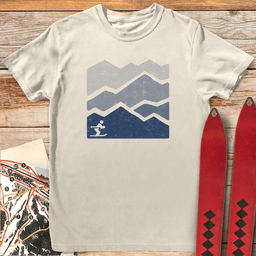 Tuckin Hills T Shirt Gift For Skier