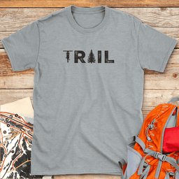 Trail T Shirt Gift For Skier