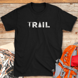 Trail T Shirt Gift For Skier