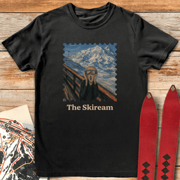 The Skiream T Shirt Gift For Skier