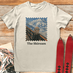 The Skiream T Shirt Gift For Skier
