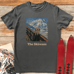 The Skiream T Shirt Gift For Skier
