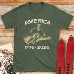 Washington Skis 250 T Shirt Gift For Skier