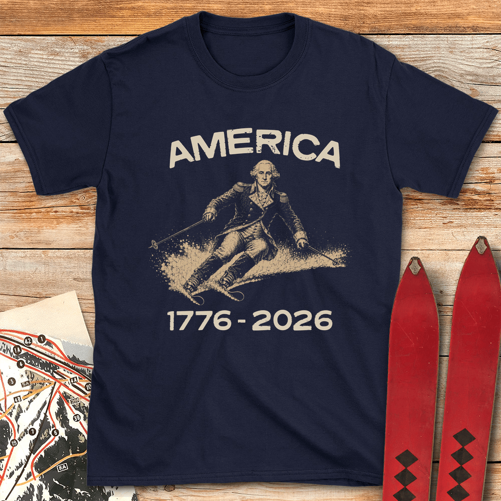 Washington Skis 250 T Shirt Gift For Skier