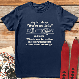 Thank You Sir T Shirt Gift For Skier