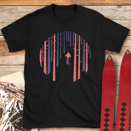 Tour In The Trees T Shirt Gift For Skier