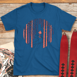 Tour In The Trees T Shirt Gift For Skier