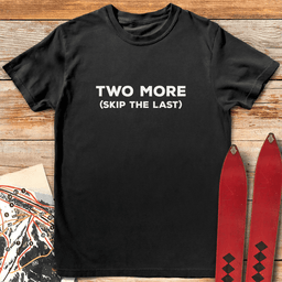 Two Minus One T Shirt Gift For Skier