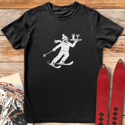 Top Service T Shirt Gift For Skier