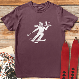 Top Service T Shirt Gift For Skier