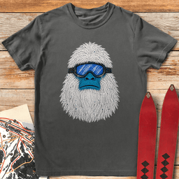 Ungroomed Yeti T Shirt Gift For Skier