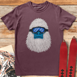 Ungroomed Yeti T Shirt Gift For Skier