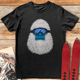 Ungroomed Yeti T Shirt Gift For Skier