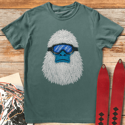Ungroomed Yeti T Shirt Gift For Skier