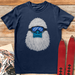 Ungroomed Yeti T Shirt Gift For Skier