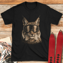 The Lynx T Shirt Gift For Skier